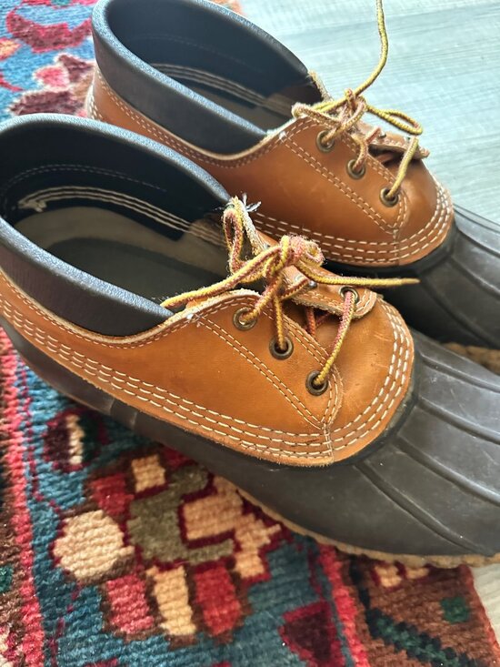 Men\'s L.L. Bean Bean Boots; Rubber Duck Boots - Size 12 main image 6